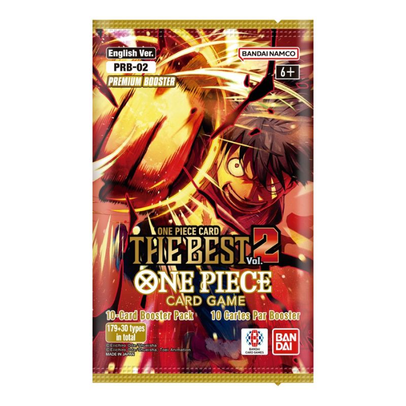 One Piece Card Game - The Best 2 - PRB-02 Premium Booster Display (20 Packs) - Englisch